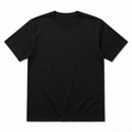 black kuvoku tee with black embroidered kuvoku logo