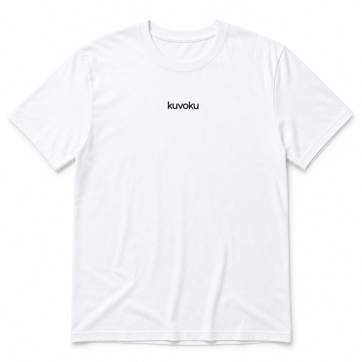 white kuvoku tee